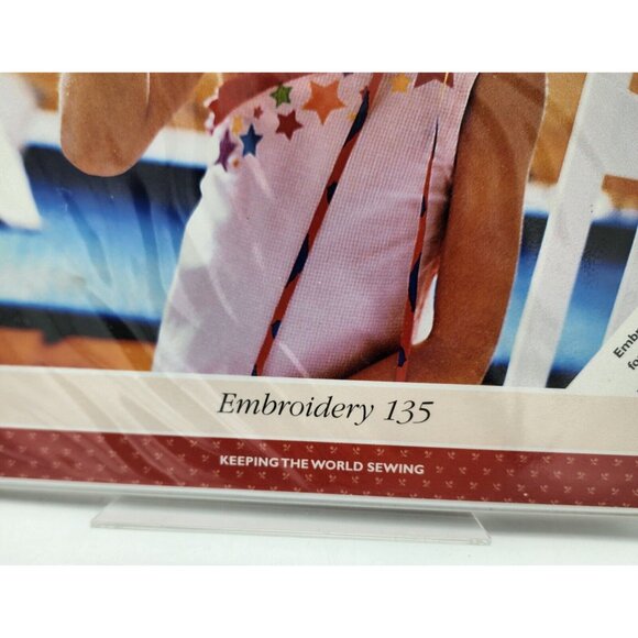 Mega Party Borders Embroidery Designs Disk 135 for  Husqvarna Viking Designer 1 - Picture 2 of 4